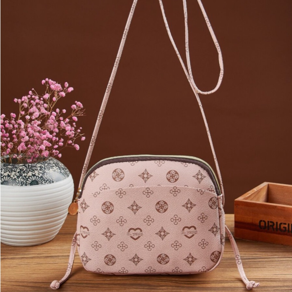 Geometric Graphic Crossbody Bag